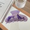 Korean Style Ocean Animal Hair Clip Sweet Geometry Shark Clip Hairpin Shell Hair Claw  Girls
