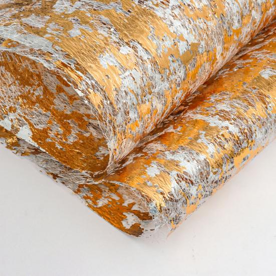 1/4/10Pcs Golden Mesh Table Runner Easy to Clean Metallic Foil Placemats Wedding Party Holiday Dining Table Decor