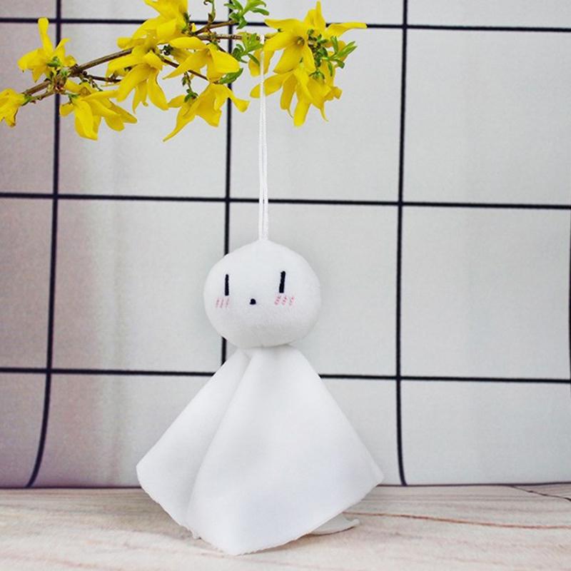 Japanese Teruterubozu Cute Plush Sunny Doll Toy Cosplay Pendant Hanging Ornament Keyring Decoration Gift For Girls