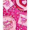 xo, Fetti Pink Pony Club Confetti - 200 pcs | Cowgirl Tablescape, Silver Glitter Bachelorette, Western Table Decor, Birthday Decorations, Cute Party
