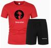 Anime Goku Mesh Sports T-shirt & Shorts Set - Breathable Basketball Uniform