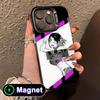Mato Seihei Yakumo Ezo Translucent MagSafe Mobile Phone Case for iPhone 17 16 15 14 13 12 11 Air Pro Max Plus Colorful Cover