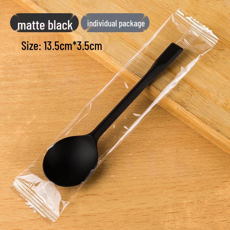 

Individually Wrapped Disposable Soup Spoons