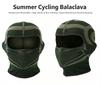 Breathable Cycling Balaclava Nylon Stretch Face Cover, Motorcycle Windproof Neck Gaiter, 4-Season Ski Mask, Sun Protection