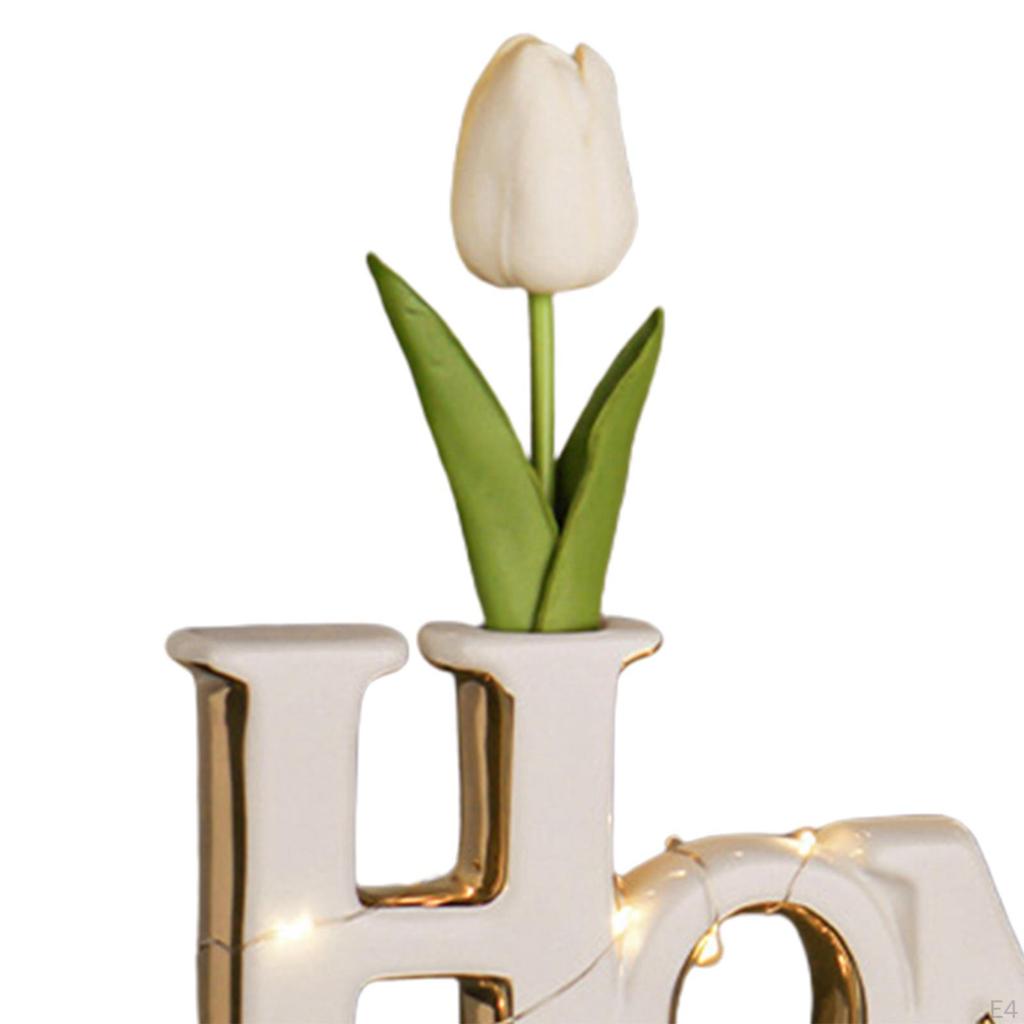 Keramisch Blokletters Bord met Verlichting voor Huisplank Display