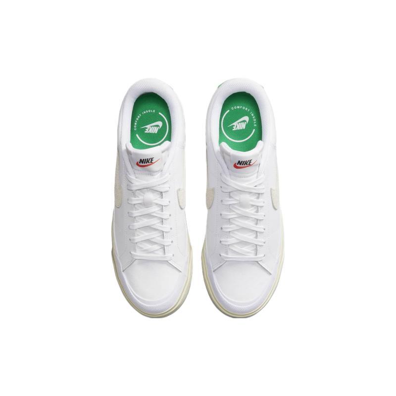 Nike Court Legacy White Stadium Green Women's  Sneakers  FJ5483-100