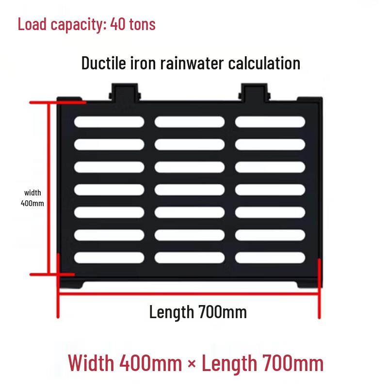 Yushengda Heavy Duty Embedded Drain Grate