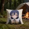 UUmi SSonoda Pillow Cover Polyester Square Cushion Case  cm Decorative for Home Couch Bed Car Decor