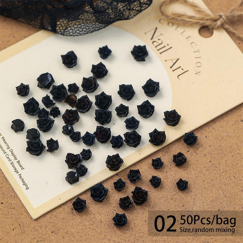 50 ks mini kosočtvercové kamínky na nehty s plochým dnem, AB barva, zdobení nehtů, křišťálové drahokamy, oslnivá manikúra, 3D dekorace na nehty