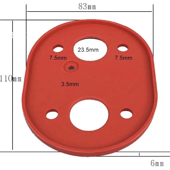

[Replacement] Base Rubber Pad Seal Gasket Joint for Webasto Air for Diesel Parking Heater for Eberspacher for Airtronic D2
