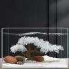 1Pc Realistic Sakura Aquarium Fish Tank Decoration Creative Beautiful Aquarium Ornament Fish Tank Decor Office Decor