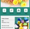 Early Education Children's Stackable Shape and Color Matching Eggs