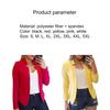 Jacket Suit Plus Size All-match Polyester Business Jacket Suit for Office