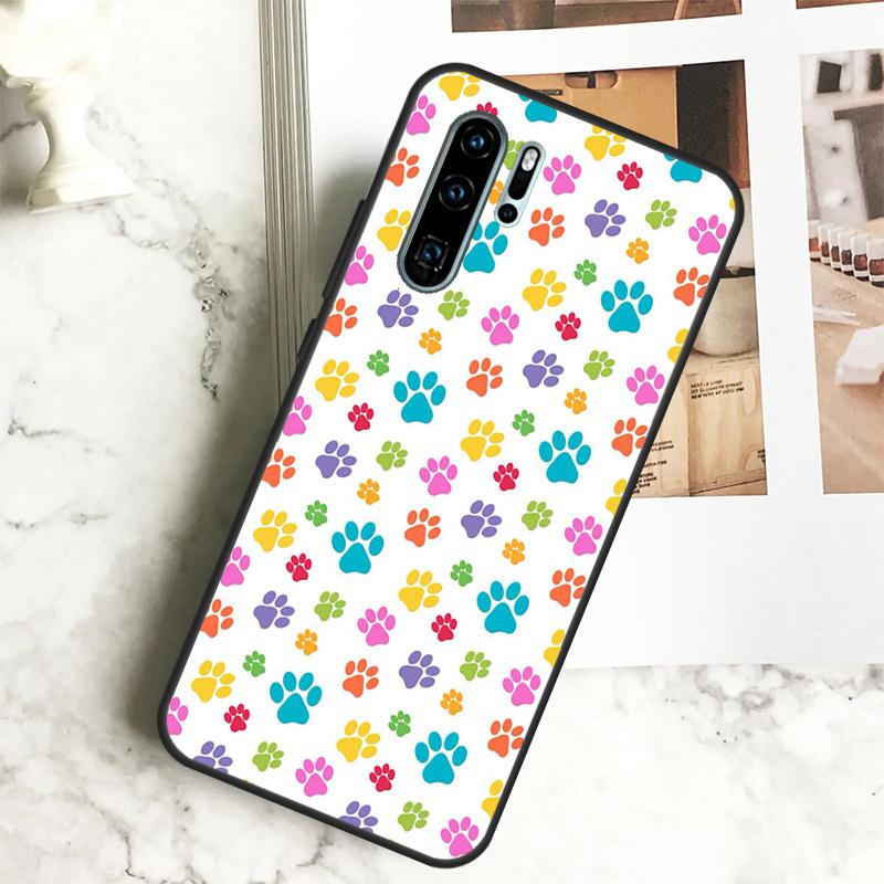 Cat Dog Paws For Huawei Nova Y70 Y72 Y73 Y60 Y90 Y61 Y91 7i 8i 11i 12i 12s 9 10 SE P20 P30 P40 Lite Case