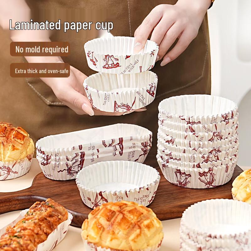 Einweg-Backpapier-Tabletts und -Förmchen