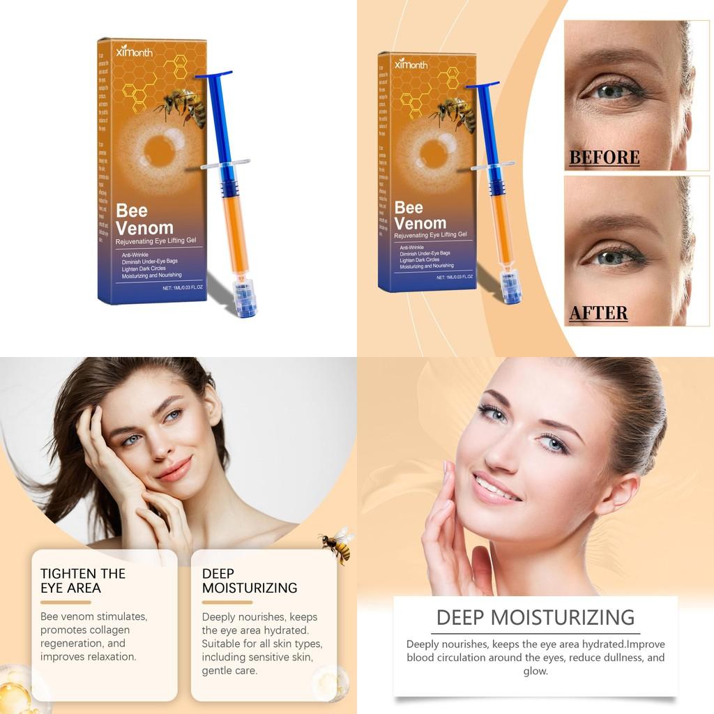 Ximonth Bee Venom Eye Firming Gel For Hydrating And Moisturizing Anti-aging Skin Care