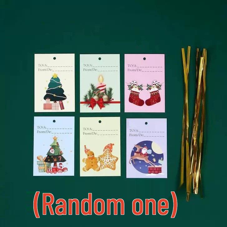 2025 Christmas Eve Drawstring Candy Gift Bag Set