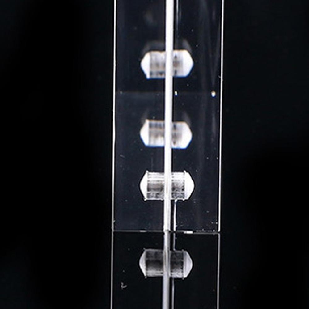 Polished Clear Acrylic Magnetic Photo Frame for Tabletop or Desk Display