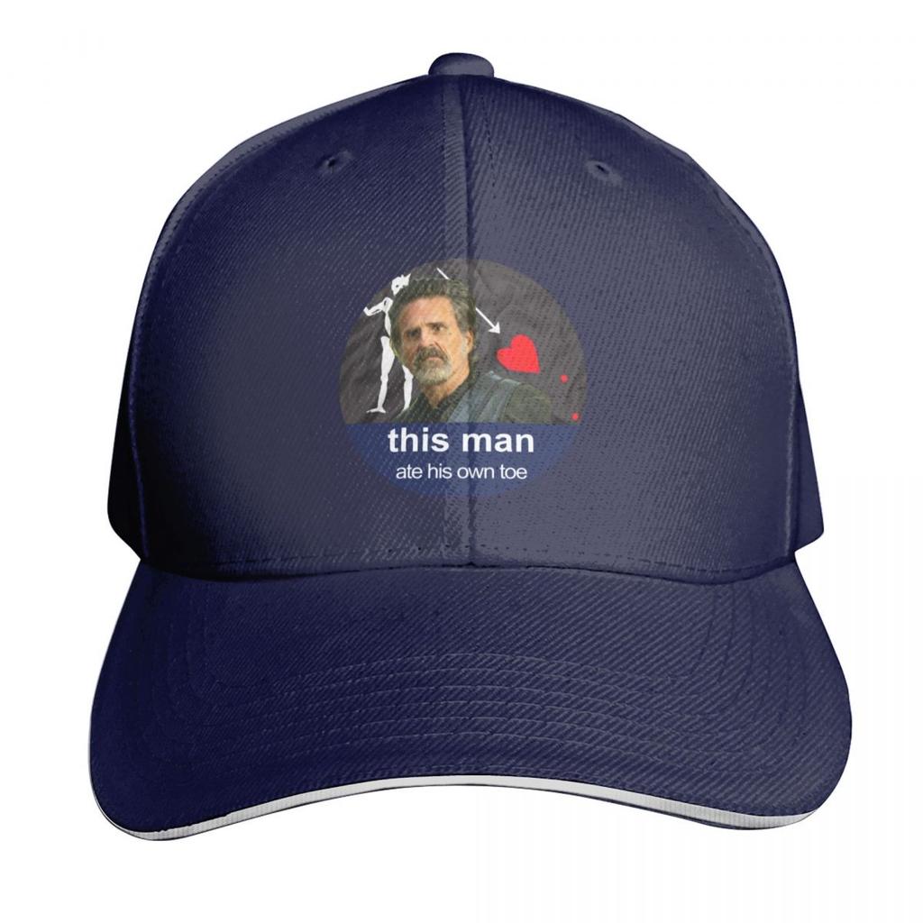 Izzy Hands Ate His Own Toe Baseball Cap Streetwear Hard Hat Rugby Funny Hat Women Hats Unisexs