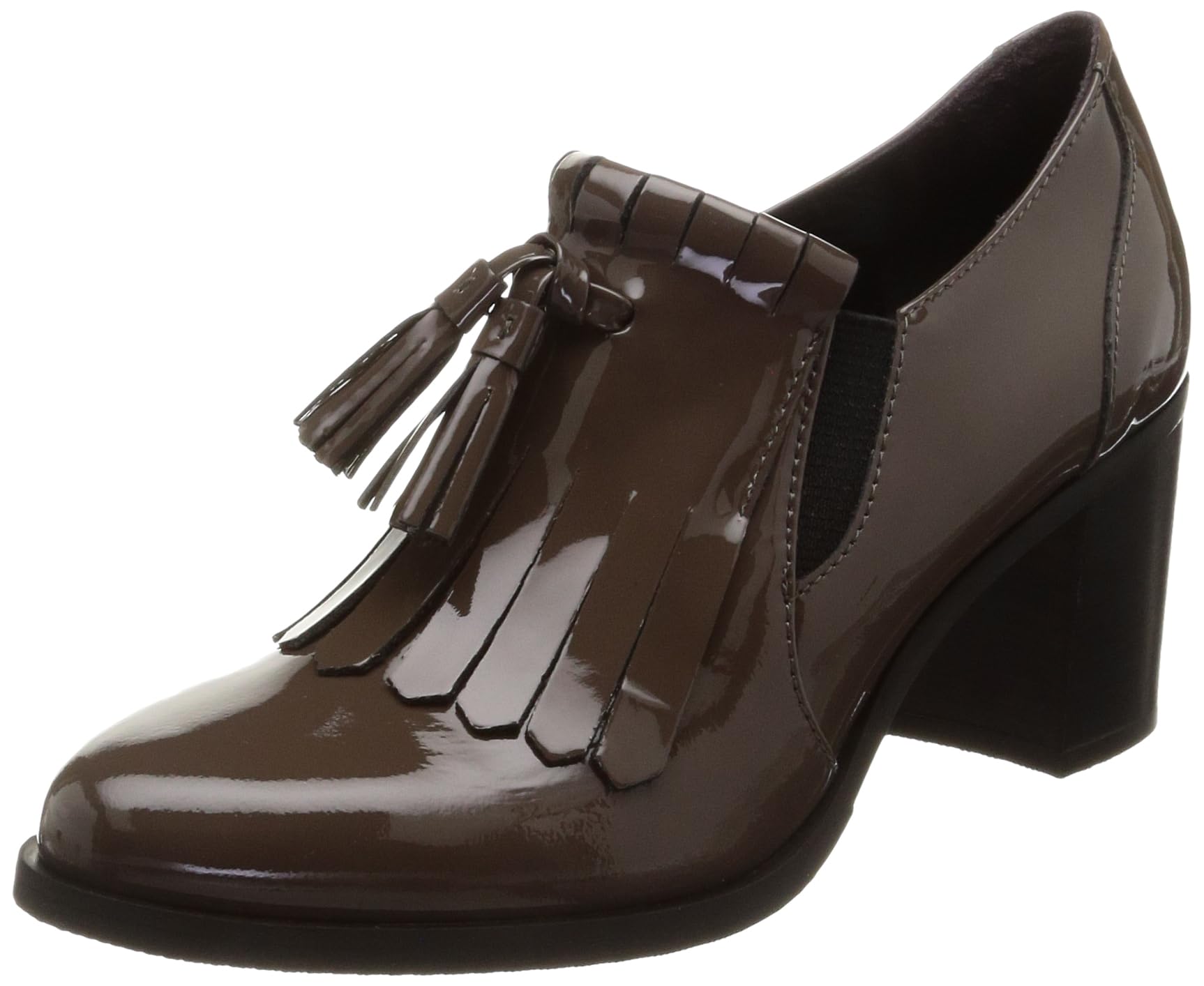 

Ankle boots tassel design booties taupe [Luca Grossi] сіро-коричневий
