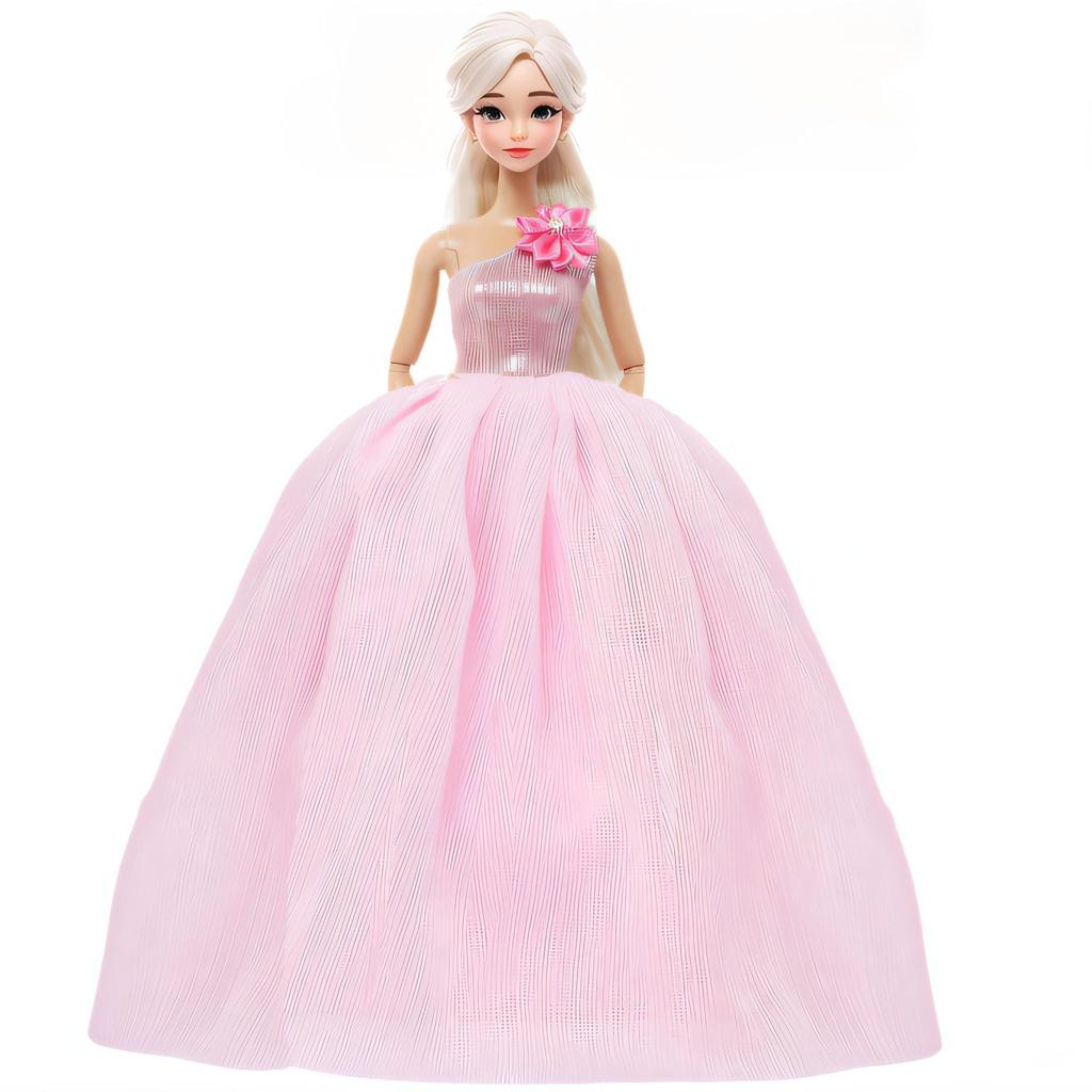 Pretty Princess Ball Gowns Party Dresses for 30cm Doll Clothes Wedding Bride Outfits (NO DOLLS)