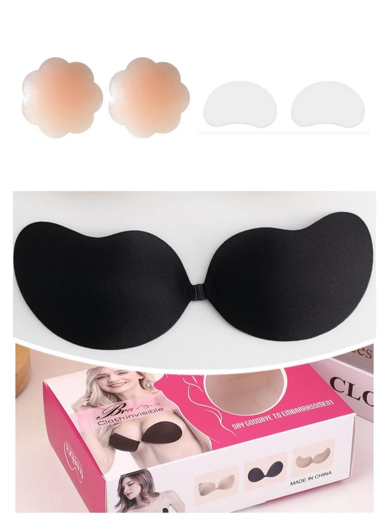 Mango Honeycomb Invisible Silicone Nipple Covers – Breathable, Thin, One-Piece Design for Large Breasts