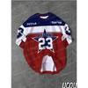 Hot Sell Summer Men Sports Comfortable Men's T-Shirt 23 Stripe