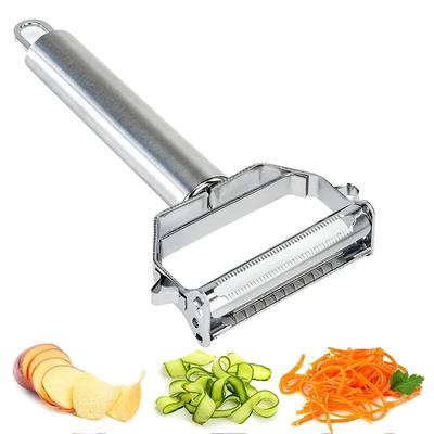 Multi-function Vegetable Peeler Stainless Steel Dual Blade Potato Cucumber Carrot Grater Vegetables Fruit Peeler Kitchen Gadget