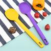 Long Handle Silicone Stirring Spoon High Temperature Resistant Seasoning Spoon  Ice Cream