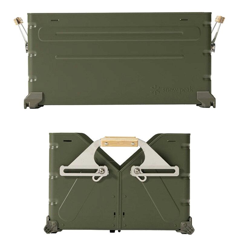 Snow Peak Shelf Container 50 Olive Drab FES-038-OL Limited Edition Sturdy Box Storage Camping Outdoor