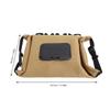 Pull Out Type Camping Wipes Dispenser Large Capacity Canvas Material Wet Wipe Pouch Portable Design Durable Wet Wipe Case