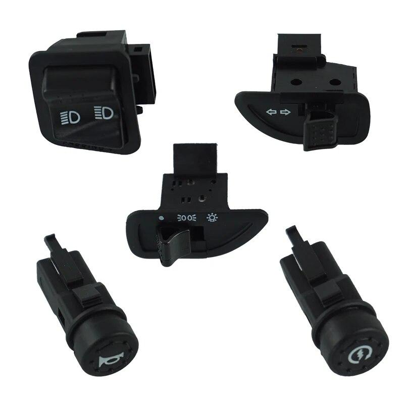 

Мотоциклетный переключатель фар, звуковой сигнал поворота, дальний/ближний свет, кнопки запуска, аксессуары для скутера Piaggio