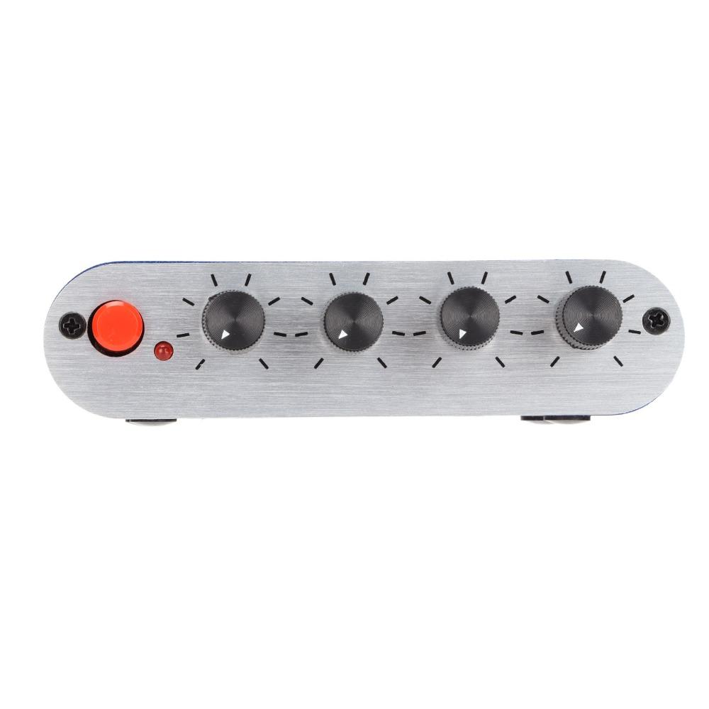 3,5mm Mini Stereo Mixer Stereo Sound Soundwähler Verstärker 4 in 1 Ausgang Mixer Heim-Audiosystem