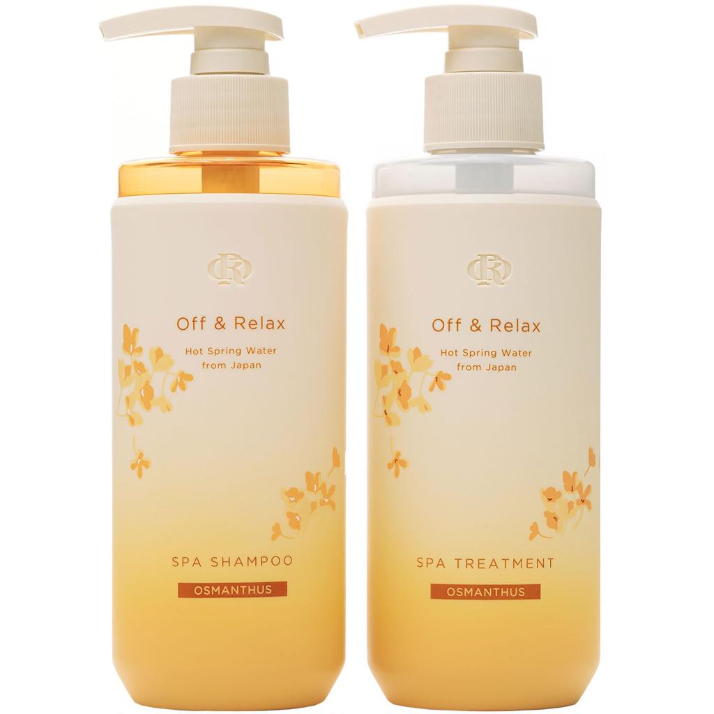 OR Spa Shampoo Hair Treatment Osmanthus Limited Edition Set 260ml Osmanthus and Honey Scent Off&Relax +