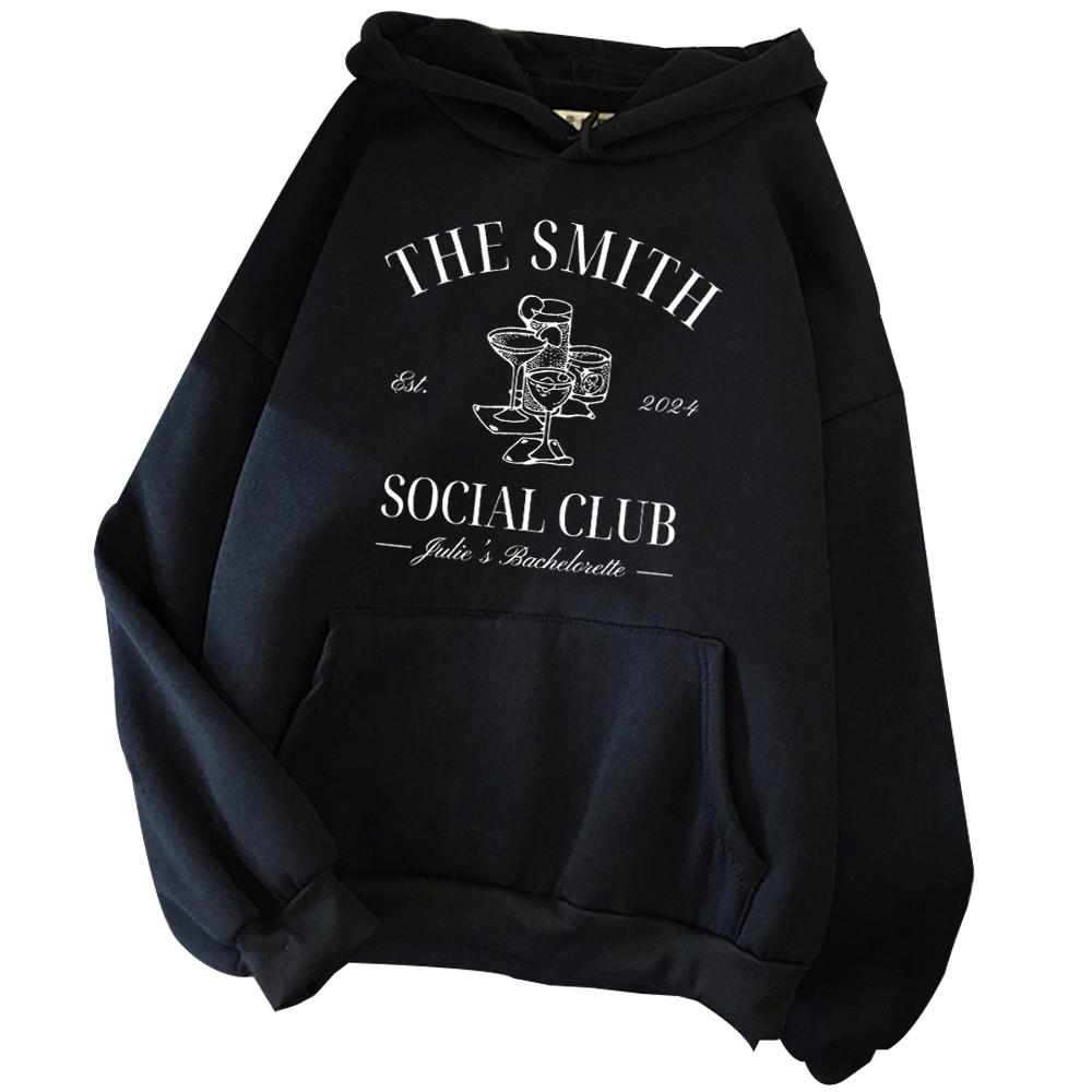 

Social Club Bachelorette Hoodie Customizable Bachelorette Party Hoodie Pullover Tops Streetwear 3XL