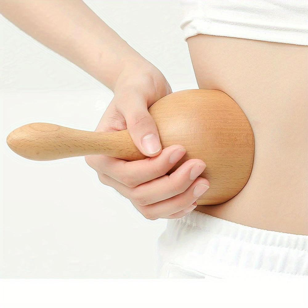 Holz Cup Massager Therapie Werkzeug Körper Sculpting Drainage Schaben Gerät Roll-Out Gerät Akupressur Massager