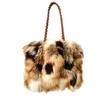 Europäischer Und Amerikanischer Stil Imitation Pelz Plüsch Handtasche Damen Herbst Und Winter Mode Fuchs Fell Tragetasche Kontrastfarbe Pelz Tasche