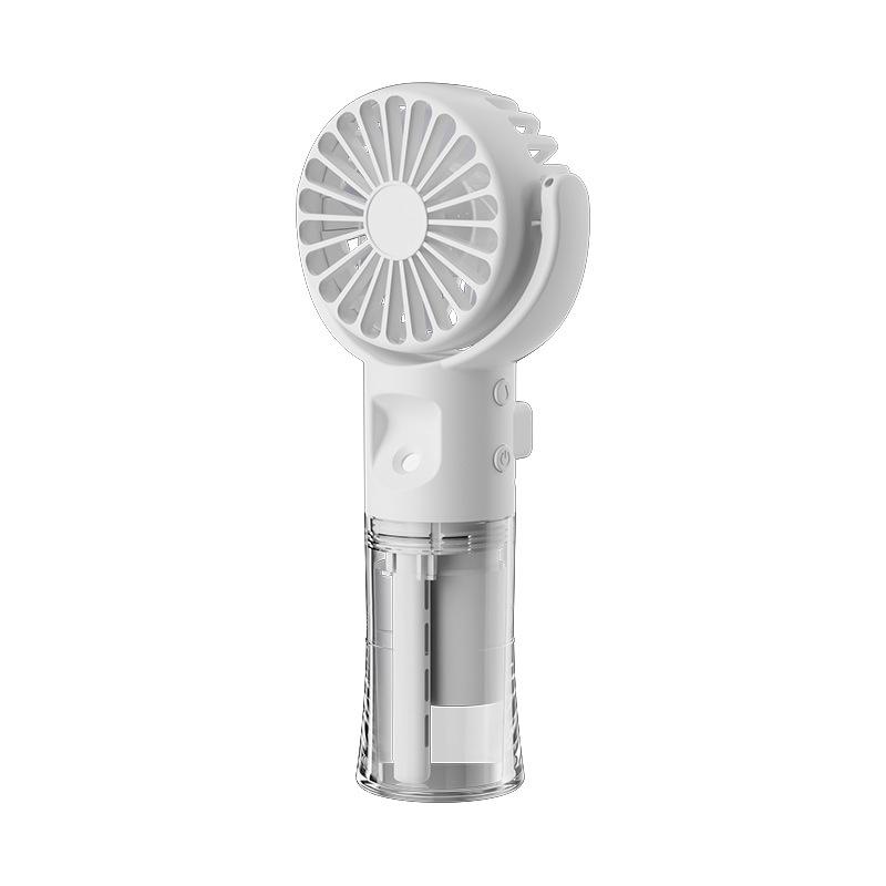 Portable Mini Cartoon Fan & Humidifier: Children's Handheld Water Spray