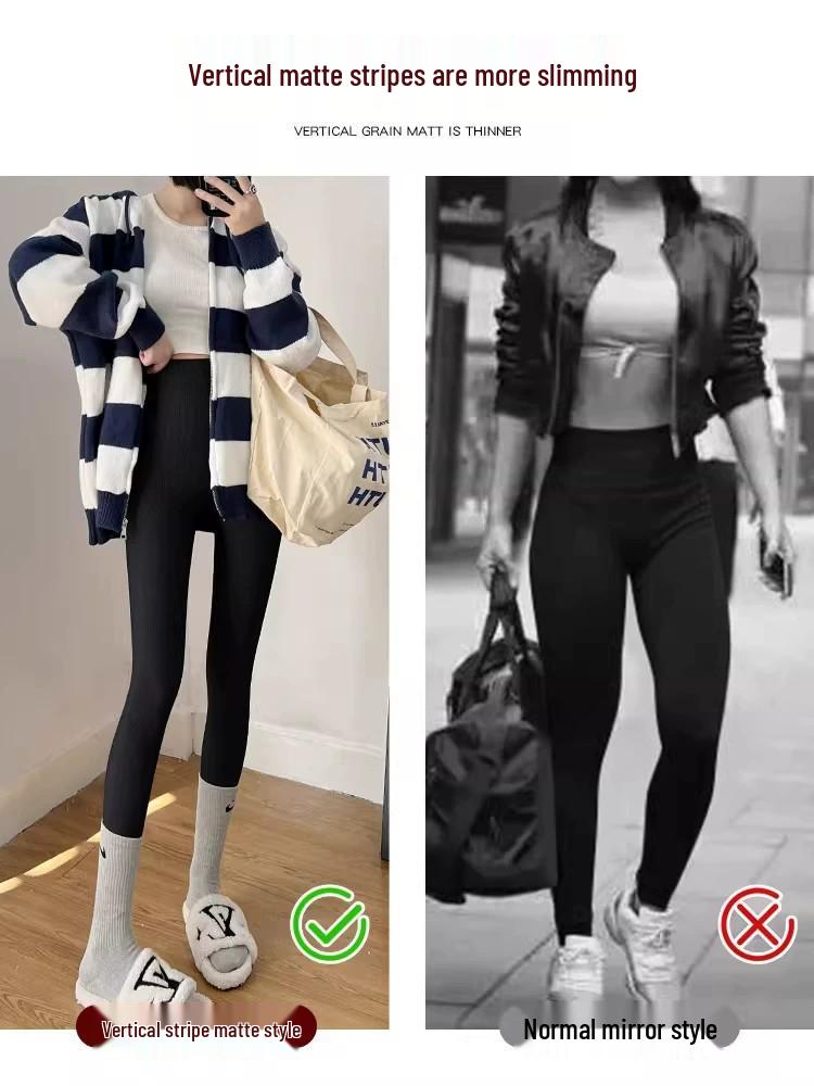 High-Waisted Butt-Lifting Yoga Pants for Petites - Spring/Summer Thin Style Plus-Size Fitness Leggings