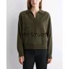 CS Autumn New Lazy Comfortable Bottoming Shirt Casual Style Polo Collar Cashmere Sweater 1289007