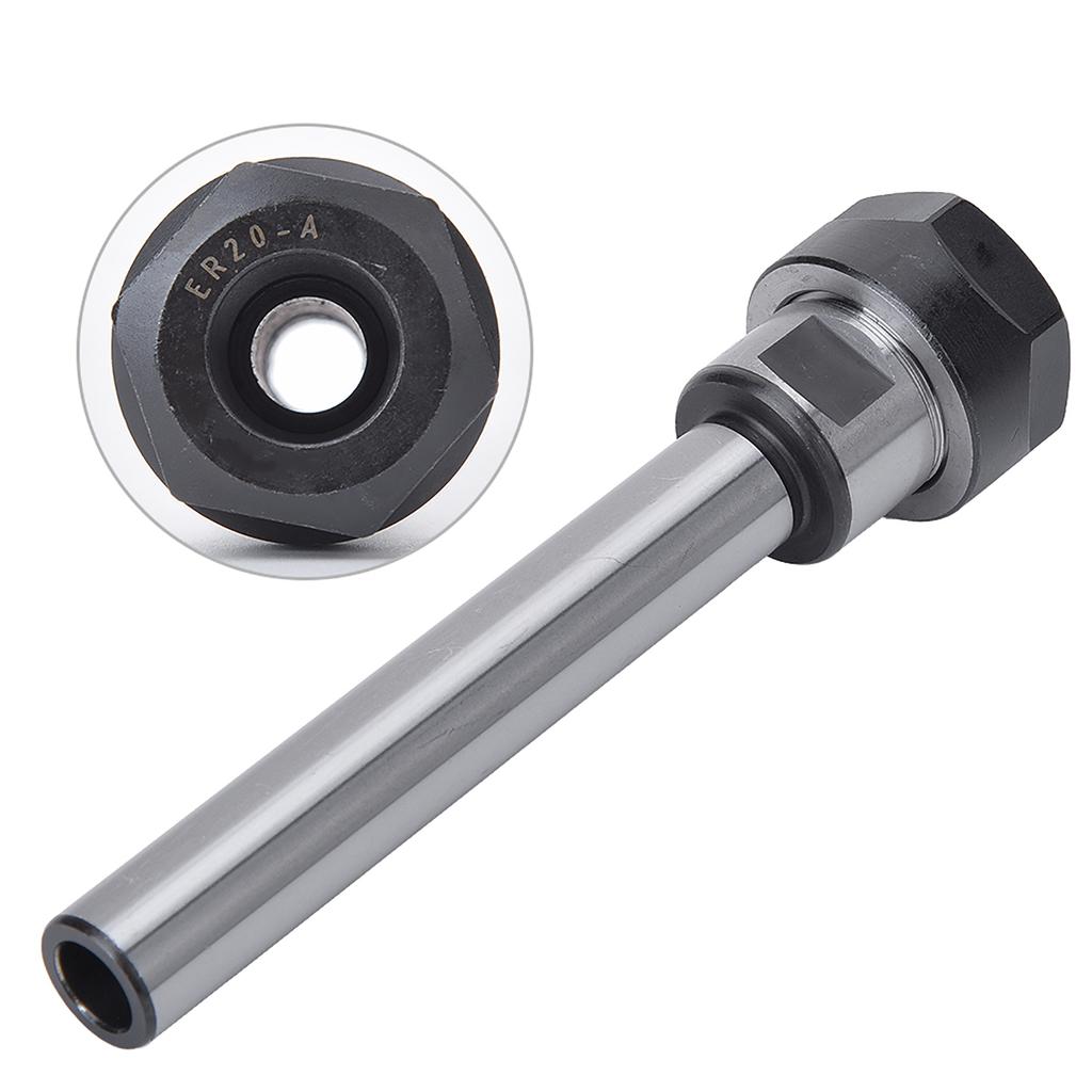 Collet Chuck Hold Milling Cutt Straight Extension Rod 20A-100L 100mm Length