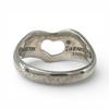 TIFFANY&Co. Elsa Peretti Ring Silver Women Open heart used