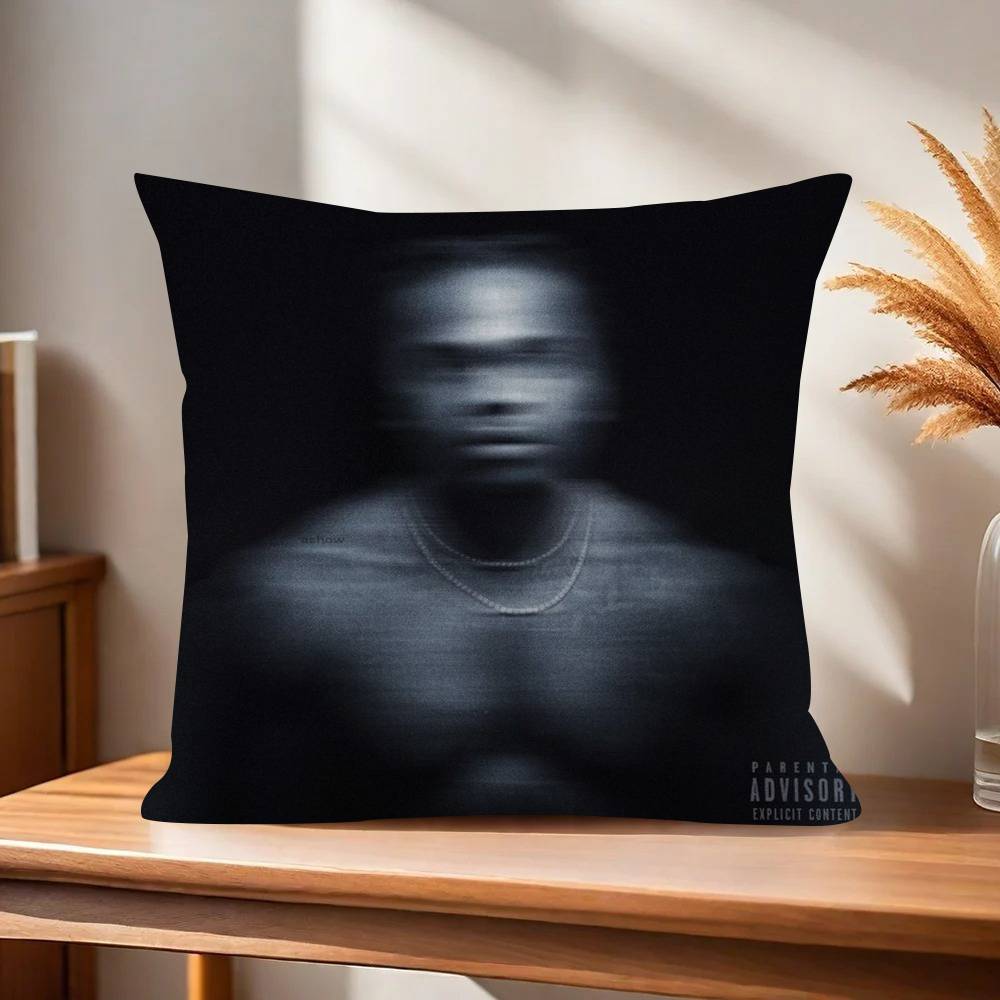 Singer Gunna Hot Album Pillowcase Toon Gift Cushion Cover Bedroom Home Sofa Chair Seat Decor Pillow Case