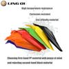 LINGQI Modified Plastic Rear Fender Fit To  KLX 110 KX65 Pit Dirt Bike Mudguards Tail Fender Protector Guards for KLX110