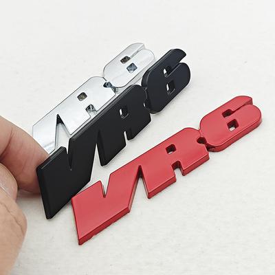 3D Kovová Chromová Zinková Slitina Logo Stylingu Auta Značka VR6 Znak na Karoserii Samolepka Pro Volkswagen Golf R32 Passat CC R36 GT Touareg