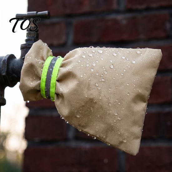 Reusable Faucet Cover Outdoor for Winter, Waterproof Freeze-Proof Hose Bib Cover, Freeze Protection Oxford Cloth Winterizing Outside Yard Cold Weather