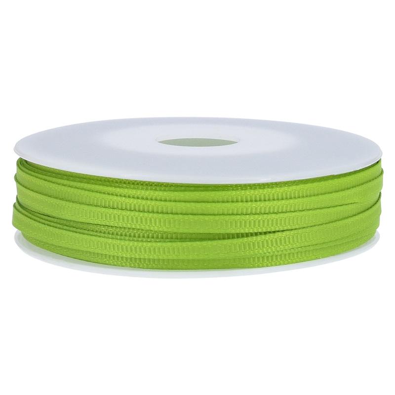 3Mm Double-sided Threaded Ribbon Handmade DIY Hair Accessories Bow Underwear Accessories Webbing Packaging Ribbed Ribbon 22 Colors