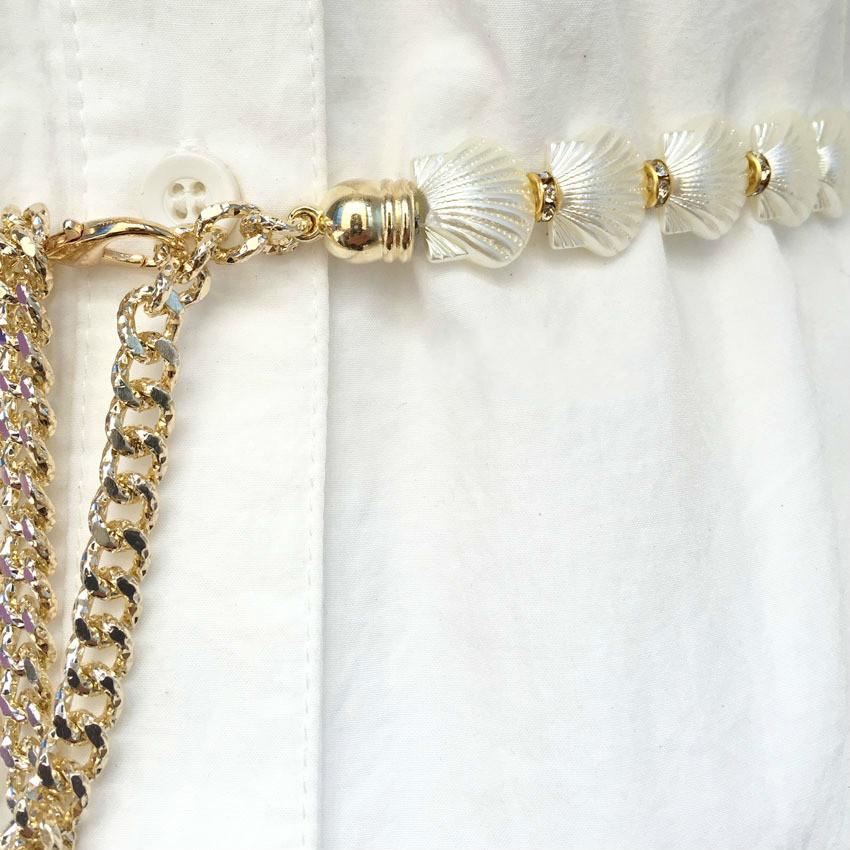 Acheter Ceinture de robe en fausses perles, accessoires pour