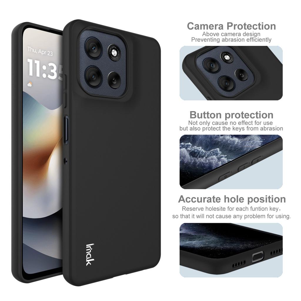 IMAK UC-3 Serie für Motorola Moto G56 5G Hülle Matt Anti-Fingerabdruck Weiche TPU-Abdeckung
