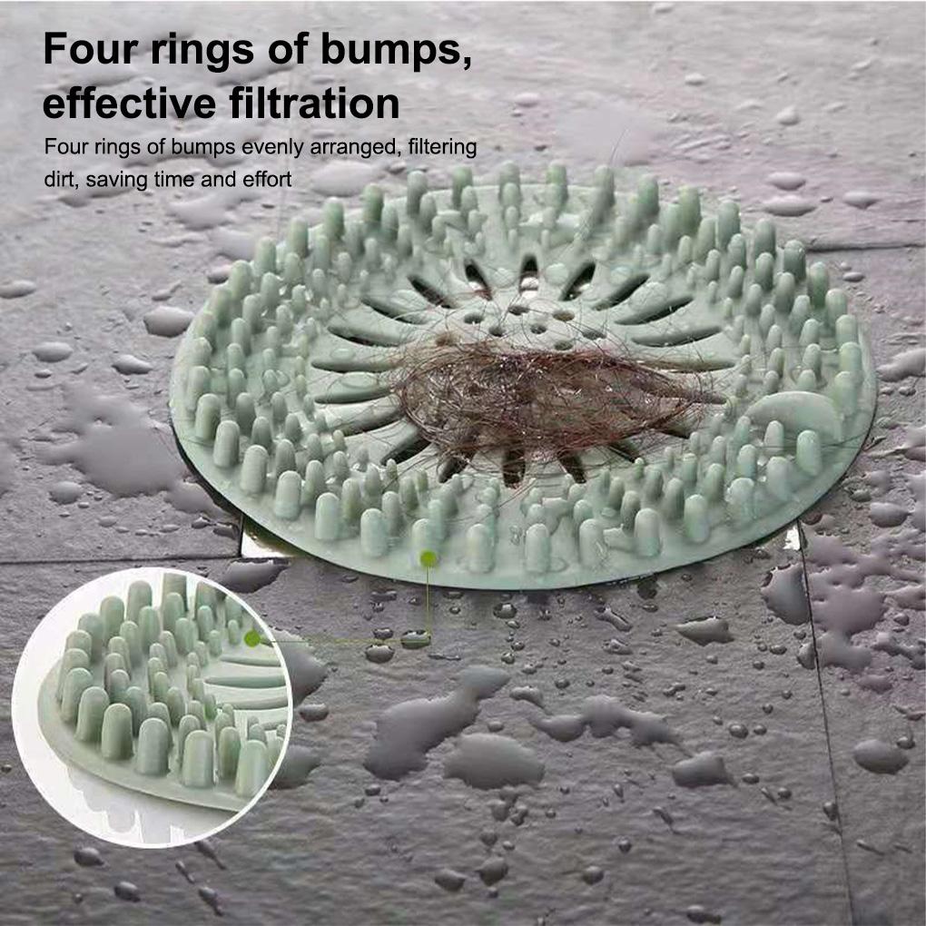 Bathroom Sink Filter Square Shower Floor Drain Bath Hair Catcher Anti Clogging Strainer Household Hotel Drainage Cover